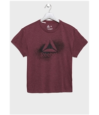 Reebok Girls Spraypaint Logo Graphic T-Shirt, TW2