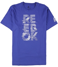 Reebok Mens Logo Graphic T-Shirt, TW32