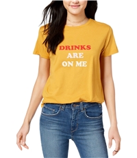 Ban.Do Womens Drinks On Me Graphic T-Shirt