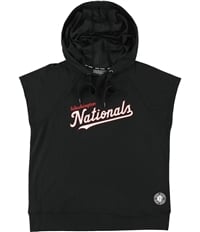 Dkny Womens Washington Nationals Hooded Graphic T-Shirt