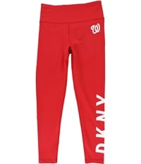 Dkny Womens Washington Nationals Compression Athletic Pants, TW1