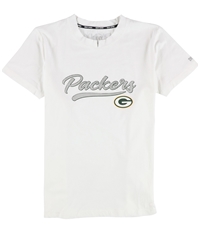 Dkny Womens Green Bay Packers Embellished T-Shirt, TW5