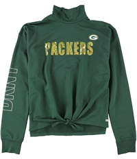 Dkny Womens Green Bay Packers Pullover Blouse