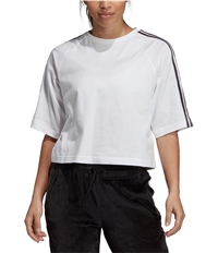 Adidas Womens Logo Embellished T-Shirt, TW1