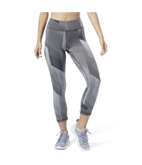 Reebok Womens Lux 3/4 Compression Athletic Pants, TW2