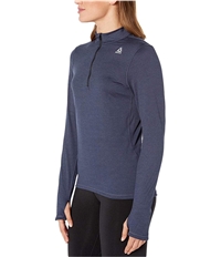 Reebok Womens 1/4-Zip Pullover Sweater