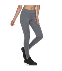 Reebok Womens Solid Compression Athletic Pants, TW1