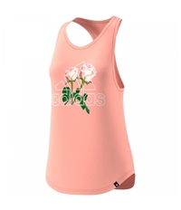 Adidas Womens Floral Muscle Tank Top