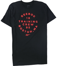 Reebok Mens Training Crew Boston Ma Graphic T-Shirt