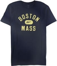 Reebok Mens Boston Mass Graphic T-Shirt
