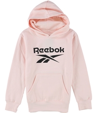 Reebok Girls Large Logo Hoodie Sweatshirt