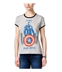 Mighty Fine Womens The Avengers Graphic T-Shirt