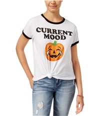 Mighty Fine Womens Current Mood Graphic T-Shirt