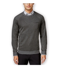 Ryan Seacrest Mens Pocket Crew Pullover Sweater