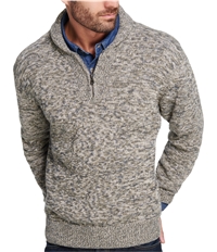 Weatherproof Mens Quarter Zip Shawl Sweater