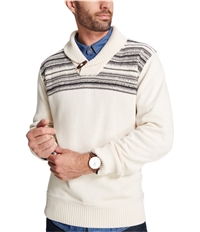 Weatherproof Mens Toggle Pullover Sweater, TW2