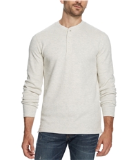 Weatherproof Mens Waffle-Knit Henley Shirt, TW2