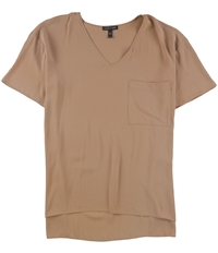 Eileen Fisher Womens Silk Basic T-Shirt