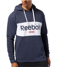 Reebok Mens Big Logo Hoodie Sweatshirt, TW2