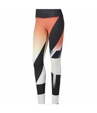 Reebok Womens Lux Bold Tights Compression Athletic Pants, TW1