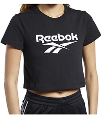 Reebok Womens Classics V Crop Graphic T-Shirt