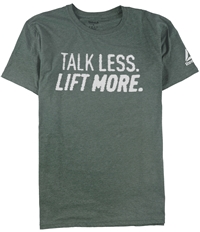 Reebok Mens Talk Less Lift More Graphic T-Shirt