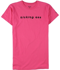 Reebok Womens Kicking A** Graphic T-Shirt