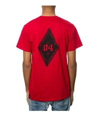 Fourstar Clothing Mens The 04 Diamond Graphic T-Shirt