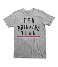 Fifth Sun Mens Usa Drinking Team Graphic T-Shirt