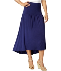 G.H. Bass & Co. Womens Basic High-Low Skirt