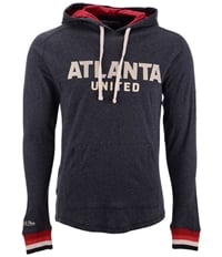 Mitchell & Ness Mens Atlanta United Fc Hooded Graphic T-Shirt