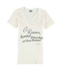 Scratch Womens O Romeo, Romeo! Graphic T-Shirt