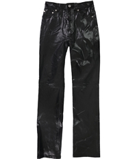 Helmut Lang Womens Patent Casual Trouser Pants