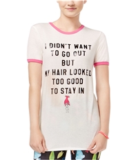 Dreamworks Womens Trolls Ringer Graphic T-Shirt, TW3