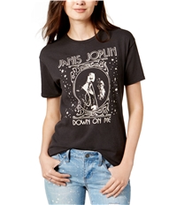 Junk Food Womens Janis Joplin Graphic T-Shirt