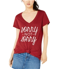 Love Tribe Womens Sorry Not Sorry Graphic T-Shirt, TW2
