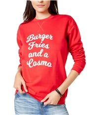 Kid Dangerous Womens Burger Fries Sweatshirt
