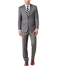 Michael Kors Mens Birdseye Two Button Formal Suit, TW1