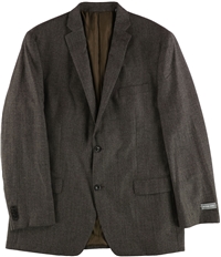 Michael Kors Mens Classic Fit Two Button Blazer Jacket, TW3