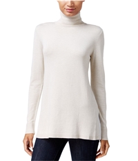 Kensie Womens Pleated-Back Pullover Sweater