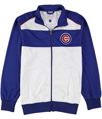 G-Iii Sports Mens Chicago Cubs Track Jacket Sweatshirt, TW1