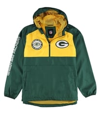 G-Iii Sports Mens Green Bay Packers Windbreaker Jacket, TW3