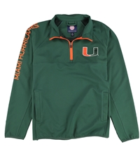 G-Iii Sports Mens University Of Miami Hurricanes Track Jacket