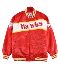 Starter Mens Atlanta Hawks Varsity Jacket