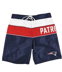 G-Iii Sports Mens New England Patriots Swim Bottom Trunks, TW1