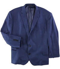 Ralph Lauren Mens Solid Two Button Blazer Jacket, TW1