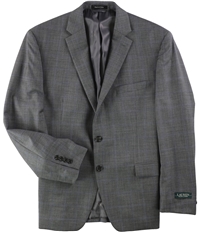 Ralph Lauren Mens Ultraflex Two Button Blazer Jacket, TW4