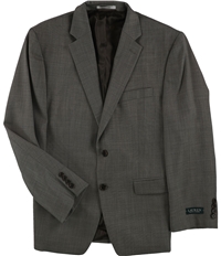 Ralph Lauren Mens Classic Fit Ultraflex Two Button Blazer Jacket, TW1