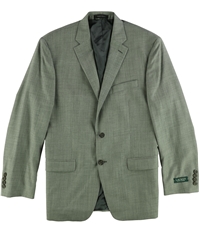 Ralph Lauren Mens Ultra-Flex Two Button Blazer Jacket, TW4