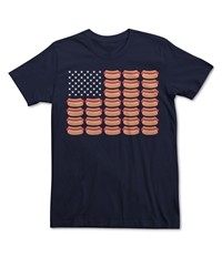 Fifth Sun Mens Hot Dog Graphic T-Shirt